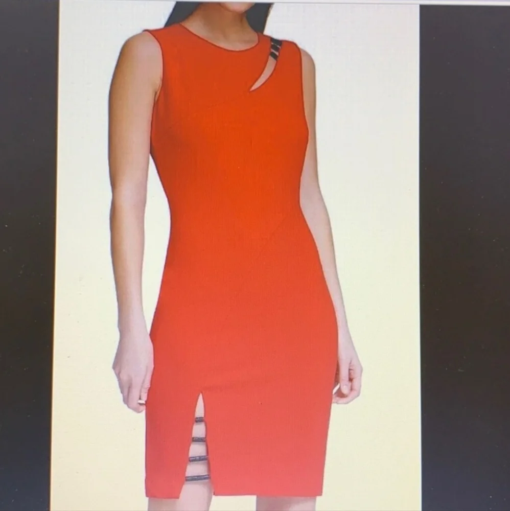 DKNY Red‎ Womens Dress - Picture 2 of 7